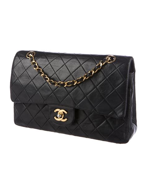 chanel vintage medium double flap bag|chanel classic double flap price.